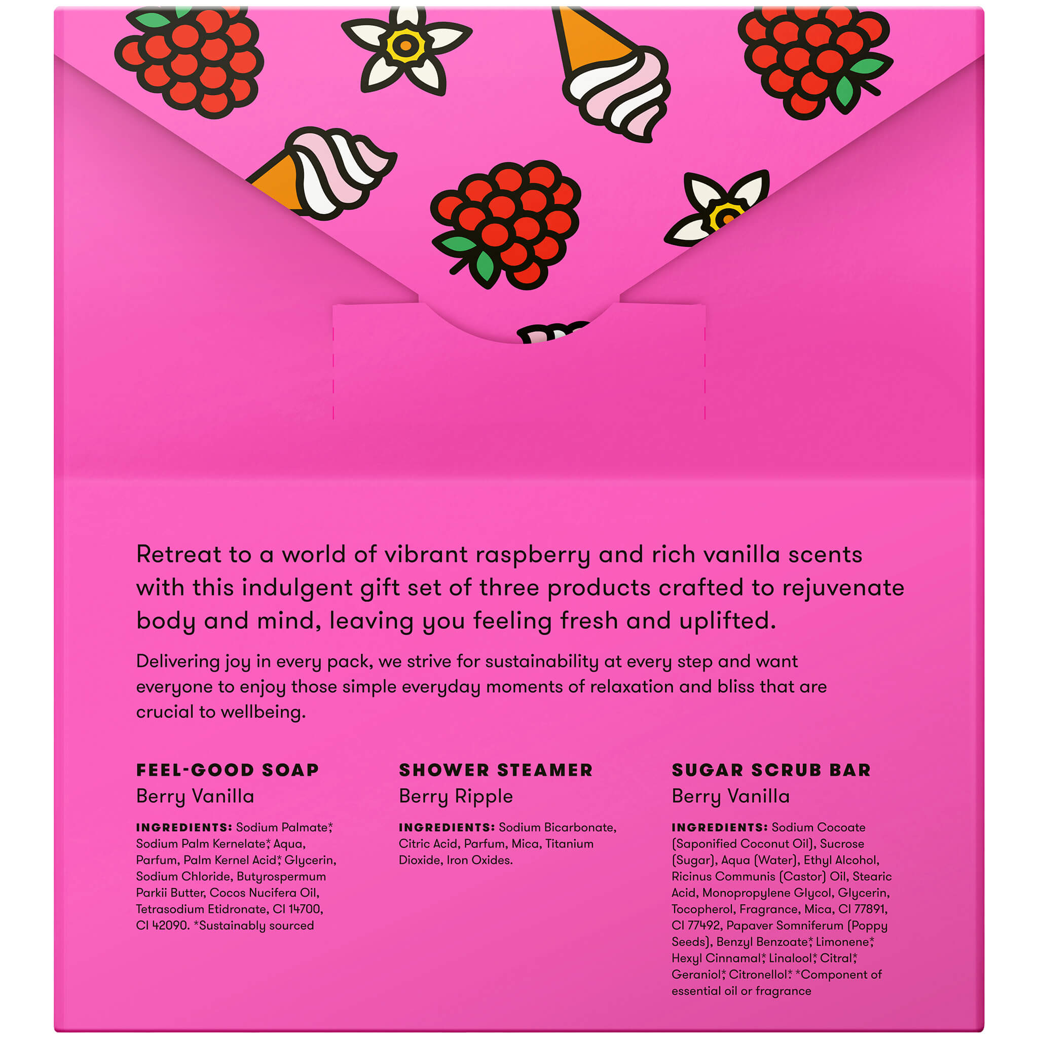 Berry Burst Shower & Body Gift Set