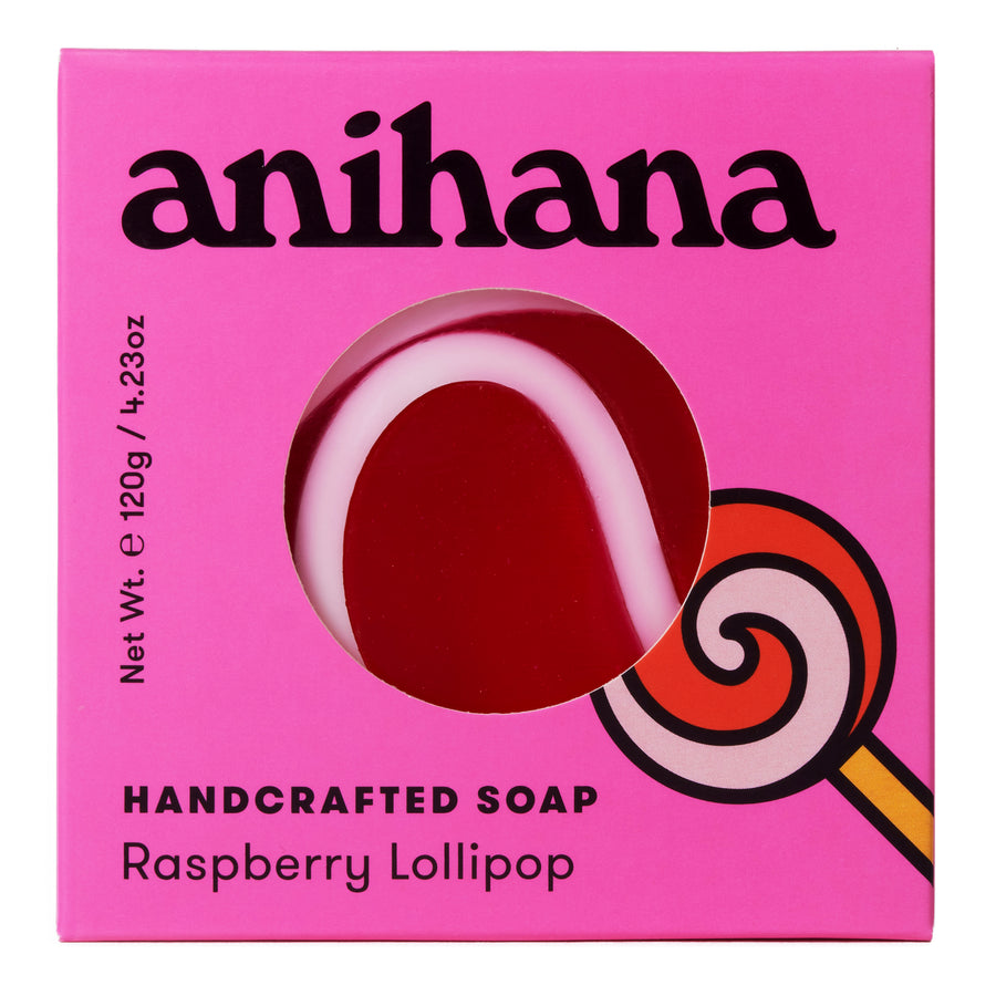 Raspberry Lollipop Handcrafted Soap
