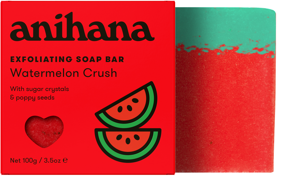 Watermelon Crush Exfoliating Soap Bar