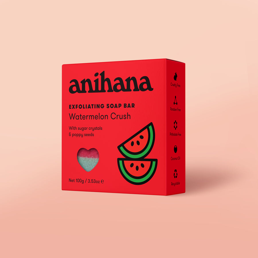 Watermelon Crush Exfoliating Soap Bar