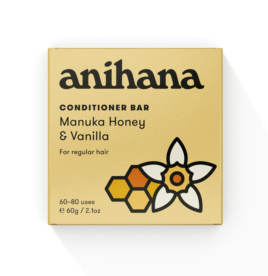 Manuka Honey and Vanilla Conditioner Bar